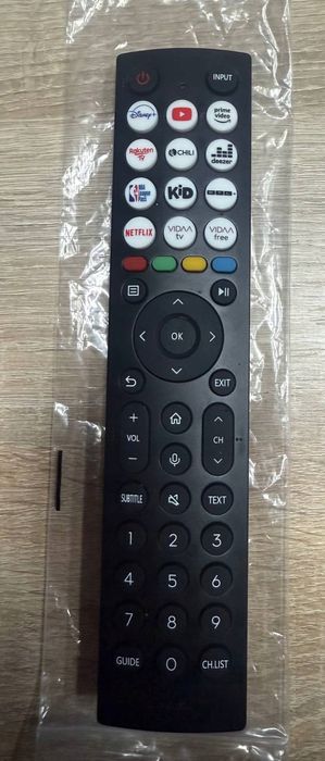 Pilot do telewizora led hisense uhd full hd
