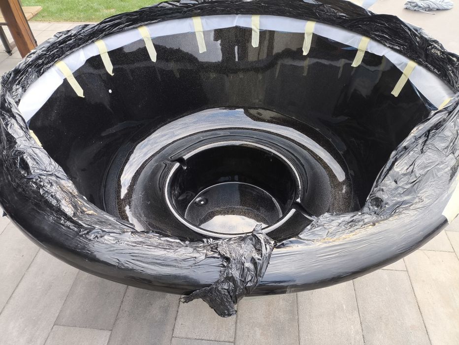 Wkłady jacuzzi 200x95cm (głębokie)z brokatem. Mocne