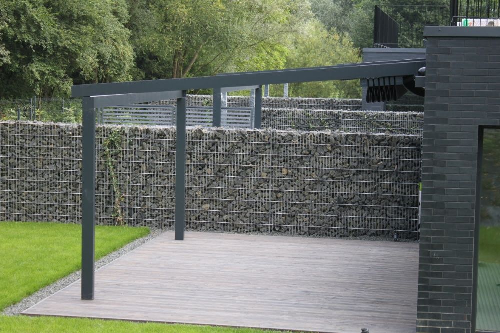 Kosz gabionowy 143x250x24cm gabion ogrodzenie
