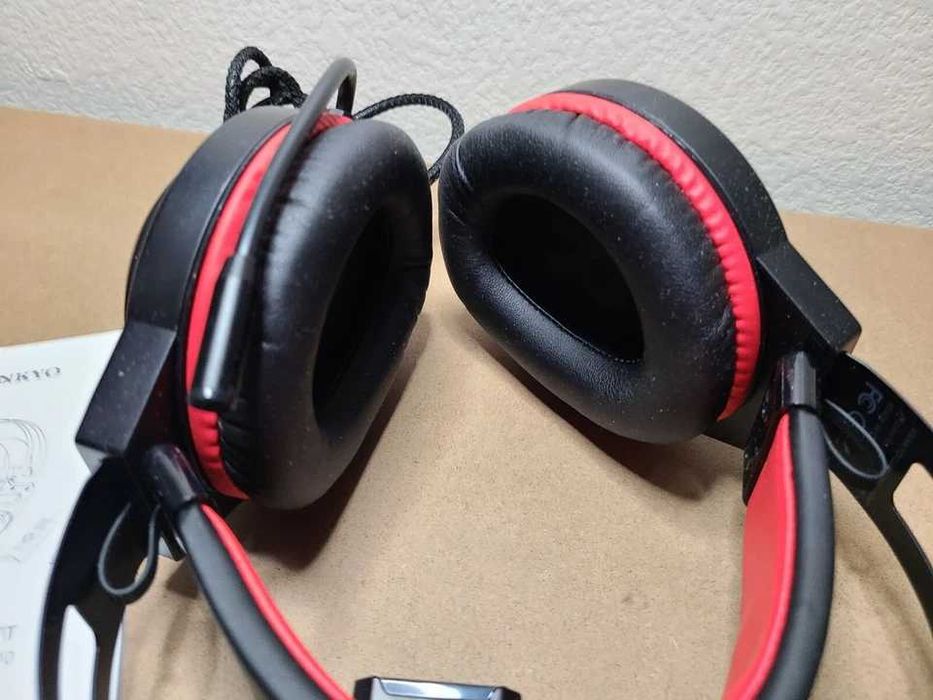 Гарнітура Vankyo CM7000 Commander Gaming Headset - Black/Red