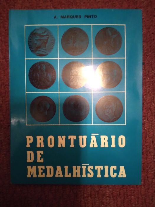 Medalhas- A. Marques Pinto, Prontuário de medalhística
