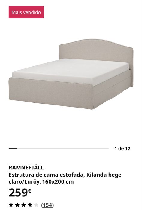 Cama praticamente nova!