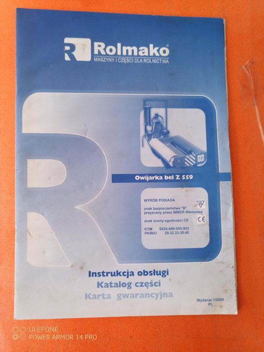 Sprzedam owijarkę do bel