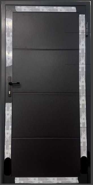 Brama drzwi panelowe aluminiowe techniczne gospodarcze garażowych 40mm