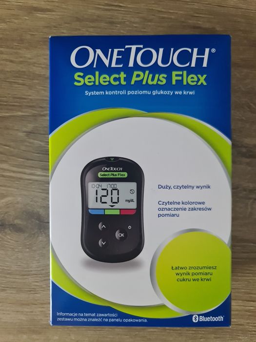 Glukometr OneTouch Select Plus Flex nowy!