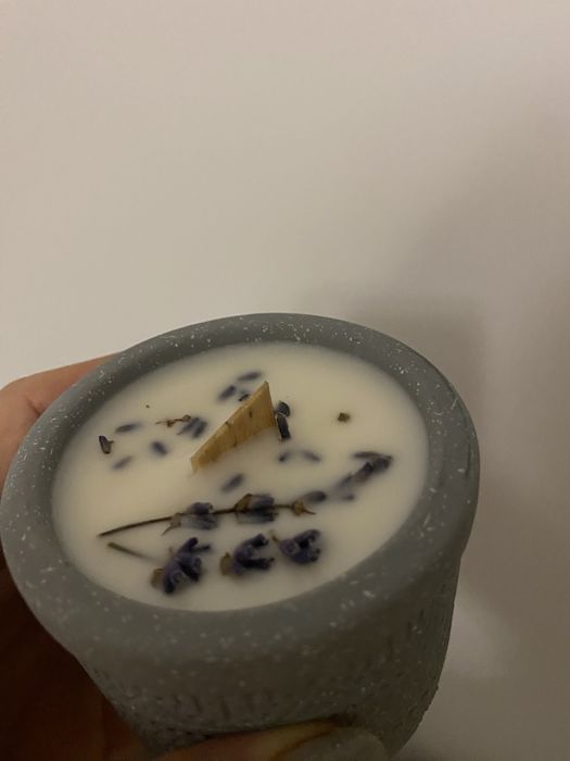 Набір ароматизованих свічок з натурального воску