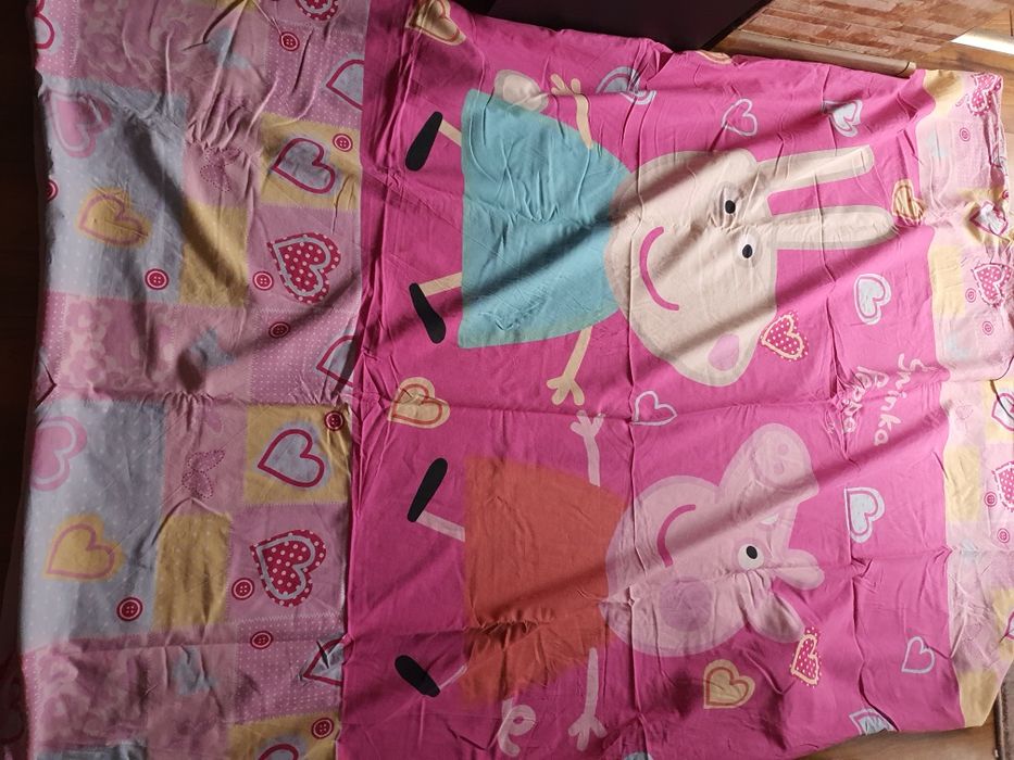 Pościel dziecięca z motywem świnka Peppa
