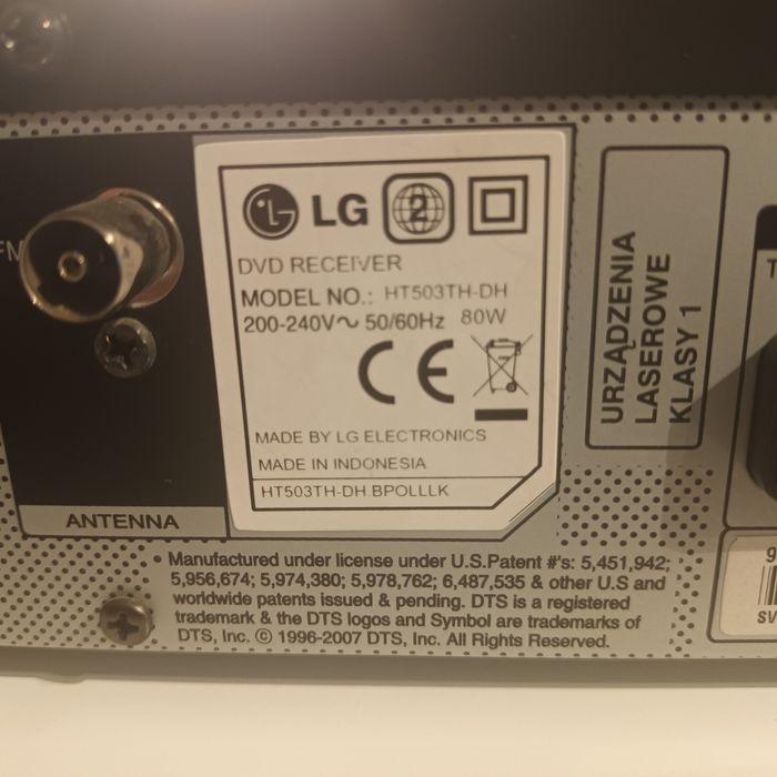 Kino domowe LG sprzedam