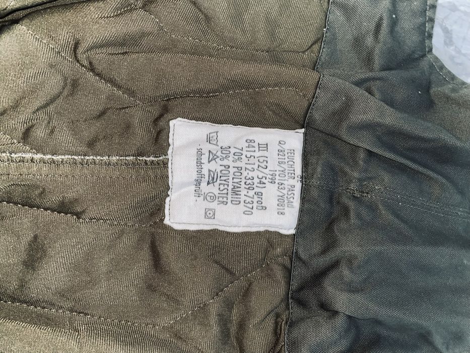 Зимовий Утеплювач Бундесвер Зріст 180