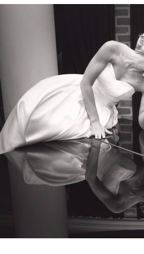 Suknia ślubna mikado S/M