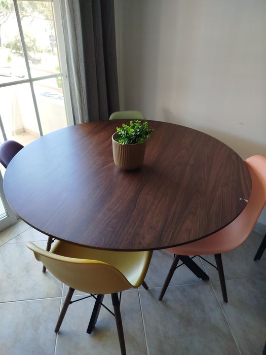 Mesa de jantar 120 cm