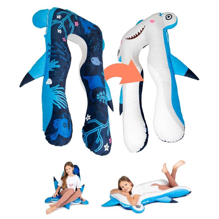 Poduszka / podusia / rogal / rekinek / 60x120cm / MAKOSAS !A1070!