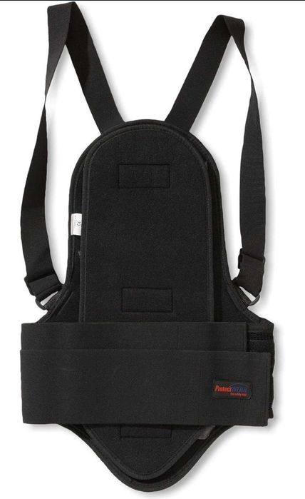 Protecção de coluna motard