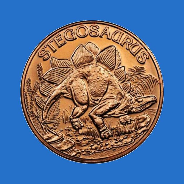 Rounds de 1 Onça AVDP de Cobre Puro 999-USA