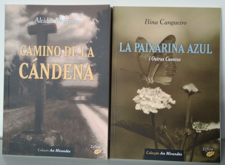 (10) Livros novos. Colecção an Mirandés. Zéfiro. Língua Mirandesa