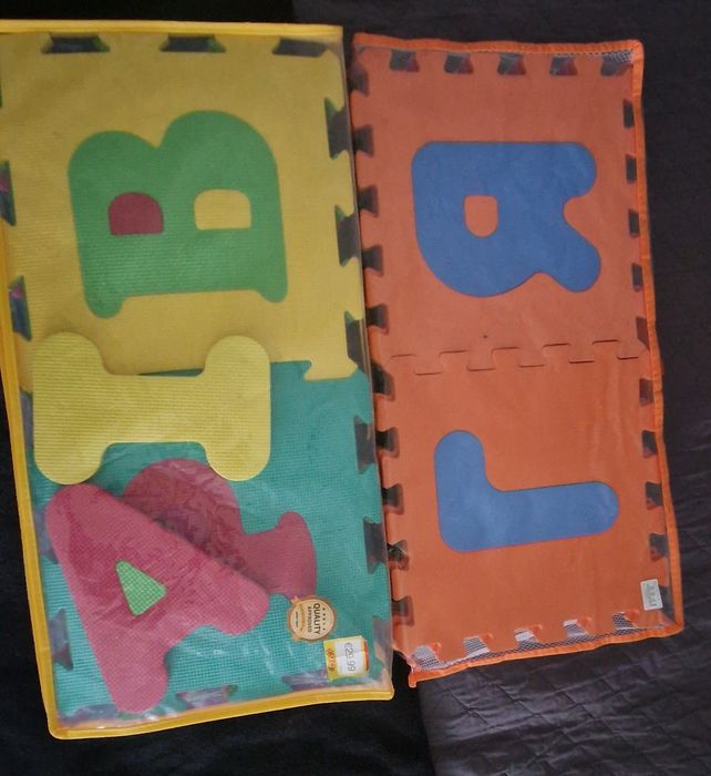 Puzzle piankowe  kolorowe