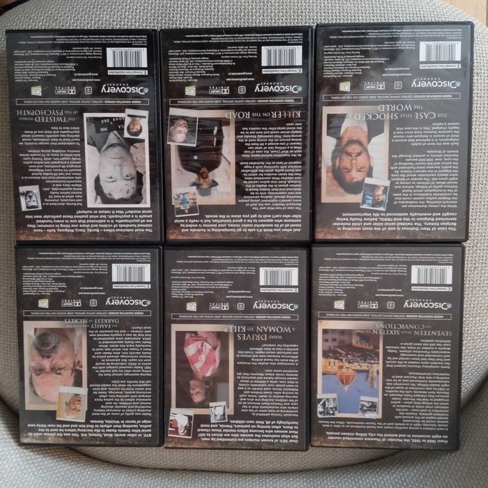 Zestaw Serial Killers  Discovery DVD