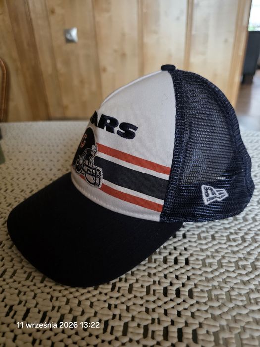 Oryginalna Czapka Vintage Trucker NFL Chicago Bears – New Era Retro Snapback
