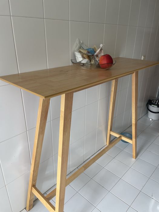 Mesa de cozinha em madeira  Sklum
