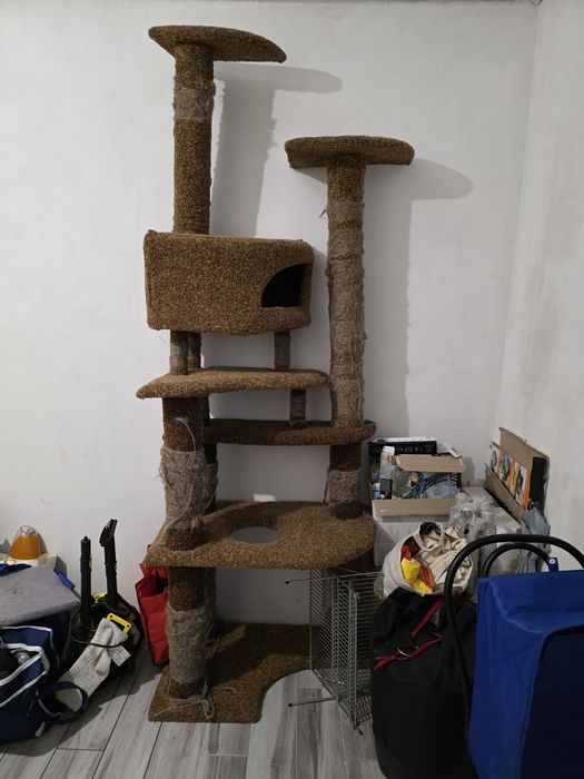 Когтеточка, кігтеточка, дряпалка, будиночок для котів