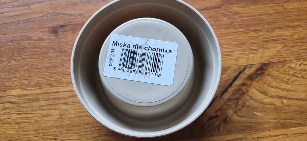 Miseczka dla chomika