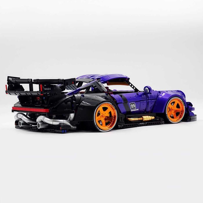 Конструктор KBOX 10544 Porsche 964 Cпорткар. 4190 деталей. Масштаб 1:8. Підтримує встановлення радіокерування