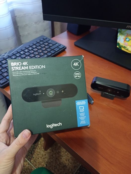 Веб камера Logitech Brio 4K stream edition