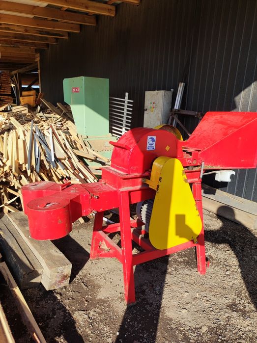 Rębak  bębnowy  elektryczny