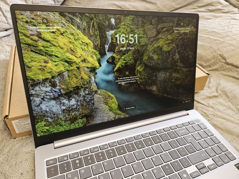 Laptop Samsung Galaxy Book4 Edge 750XQB-KA2 win11  16GB RAM / 512GB SSD nowy notebook