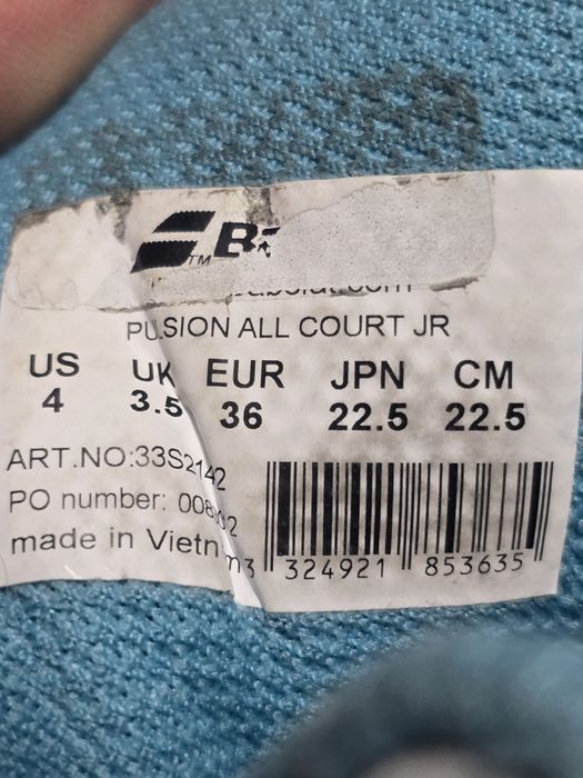 Buty do tenisa  Babolat rozmiar 36