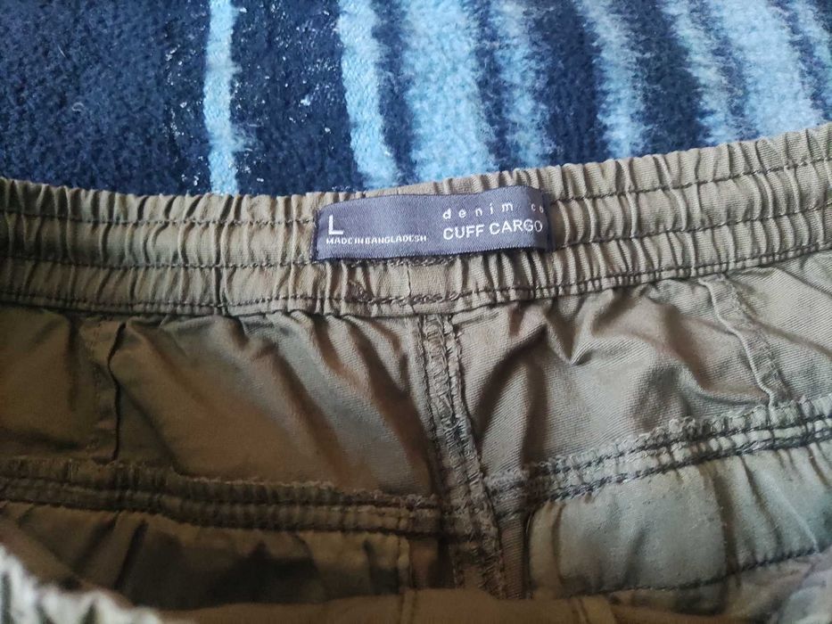 Spodnie Trekkingowe Bojówki Cuff Cargo roz  L