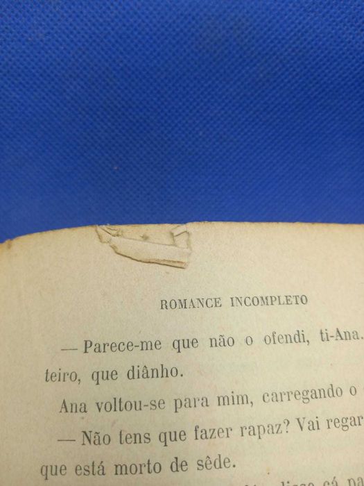 Livro - Barata Dias - Romance Incompleto - Ref- PART-1