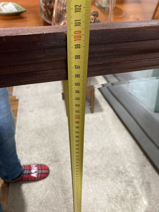 Espelho antigo mogno