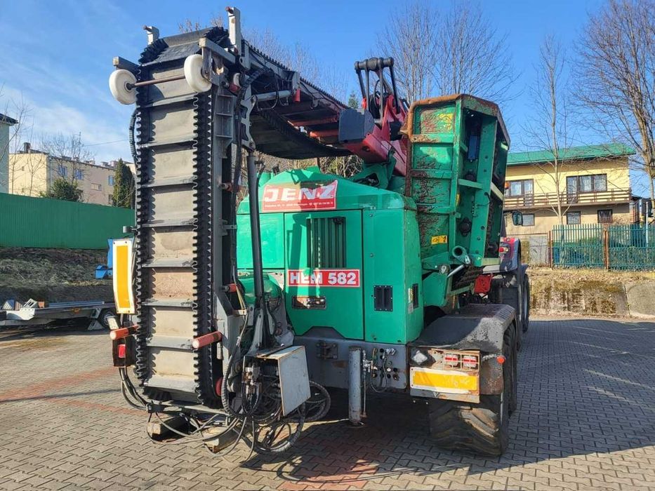 Rębak Jenz 582 z Massey Ferguson 8680 komplet