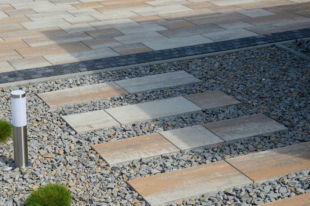 Płyty tarasowe kostka Novator Piano color mix Bruk Bet