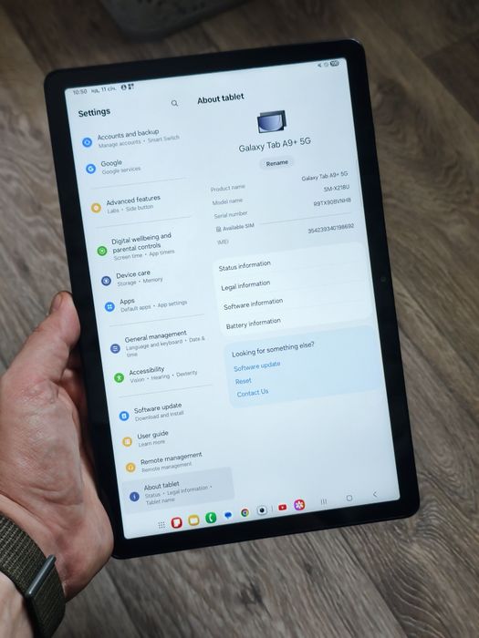 Планшет Samsung Galaxy Tab A9+ 5G / A9 Plus 5G • 4/64ГБ • з сім картою