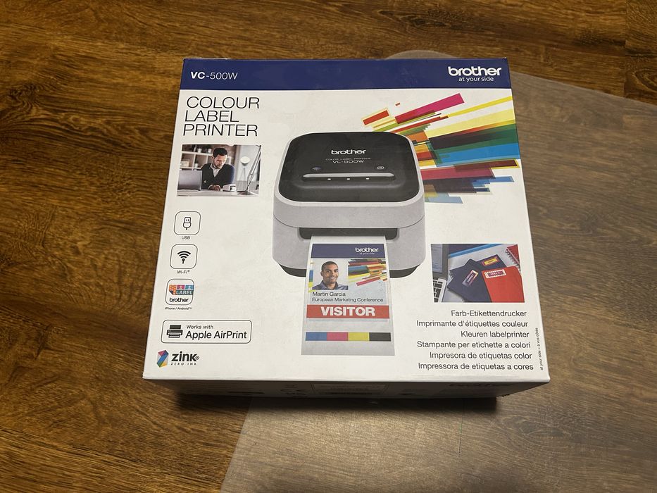 Brother VC-500W kolorowa drukarka etykiet