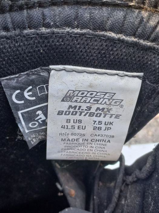 Botas Moose Racing Motocross