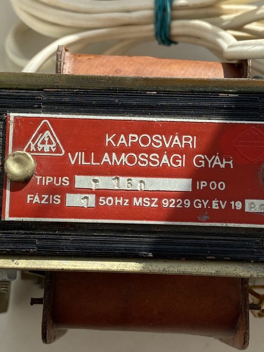 Трансформатор 190V-440V (Hungary)