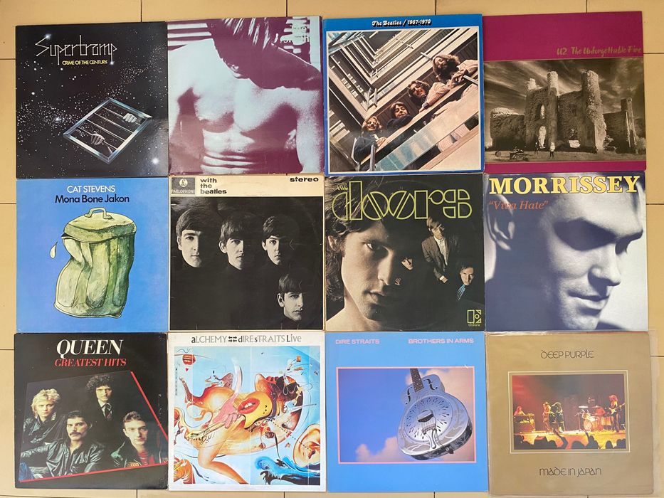 Discos de vinil em excelente estado