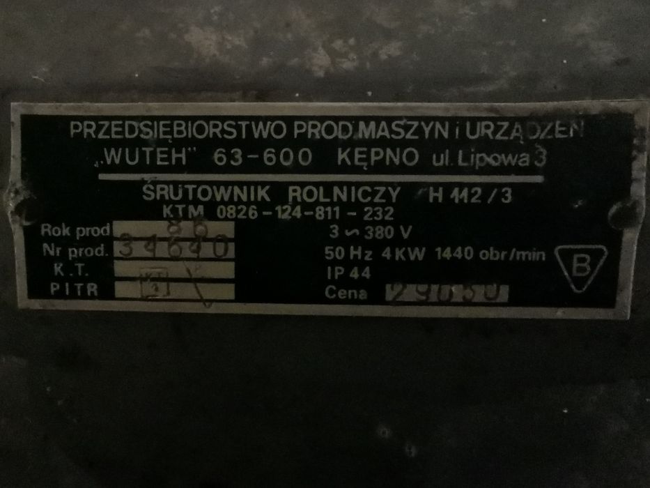 Śrutownik do ziarna