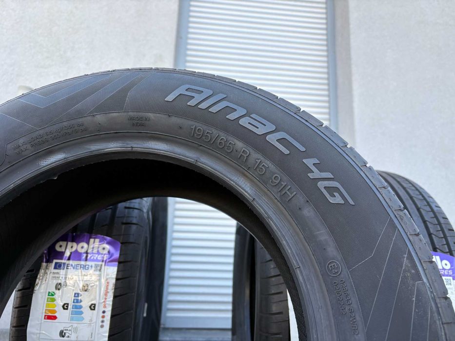 4szt NOWE Lato 195/65R15 Apollo Alnac4G prod. 2022r 91H C,C,69db