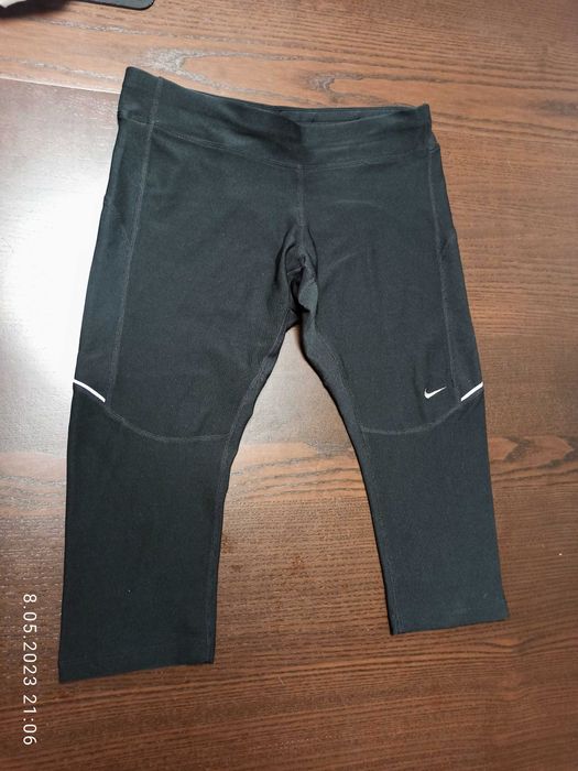 Spodenki 3/4 Nike czarne fitness M