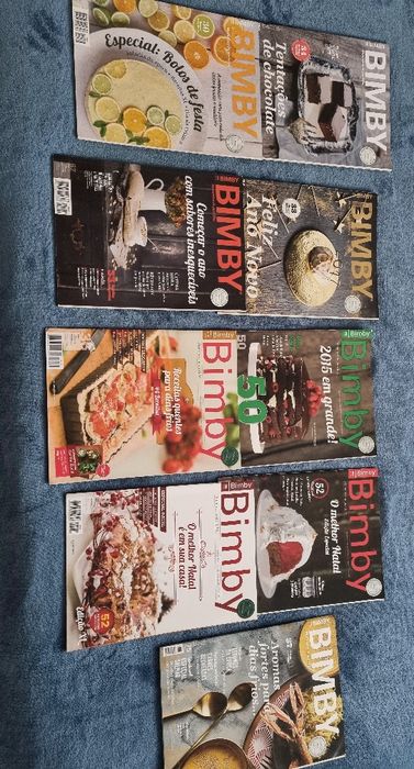 Revistas e livros Bimby