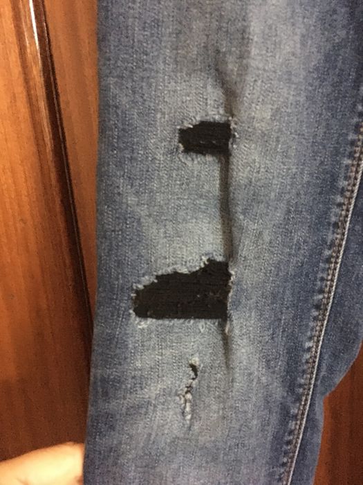 Calça de ganga tam 32 nova