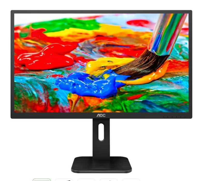 Монітор AOC Q27P1/27" 2k QHD/2560 х 1440/IPS/60Gz/16:9/Гарантія