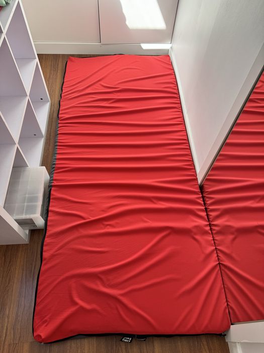 Puff Colchão Vermelho