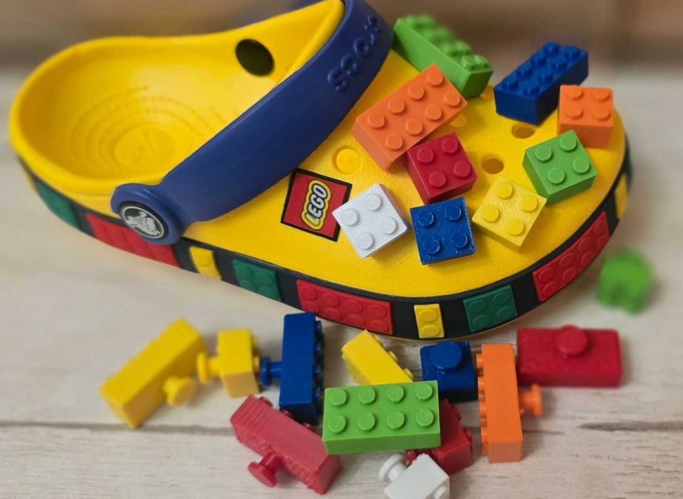 Джибітси лего 3д, для кроксов, lego crocs .