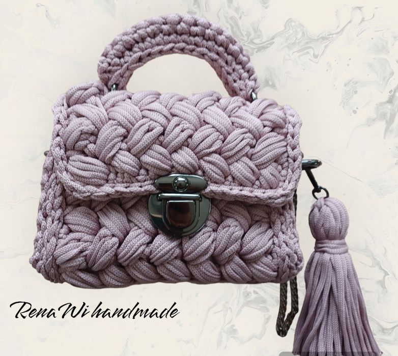 Torebka " Pufka" handmade