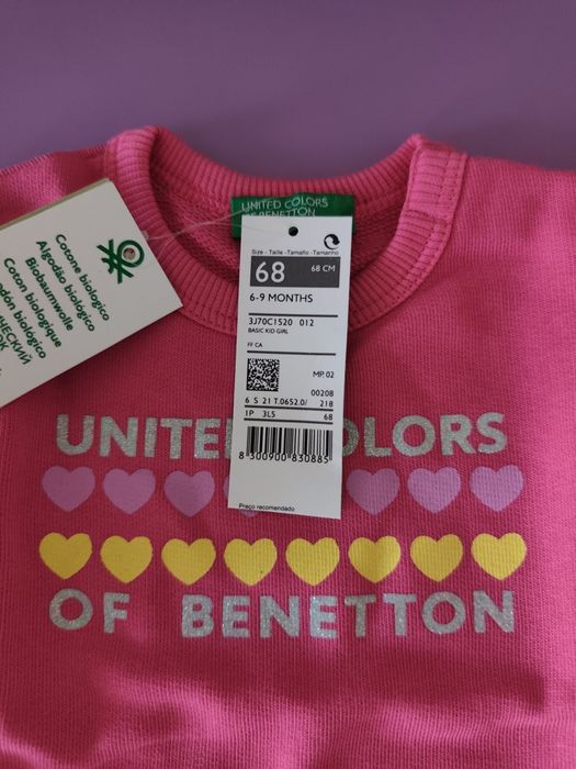 Camisola Benetton bebé menina
